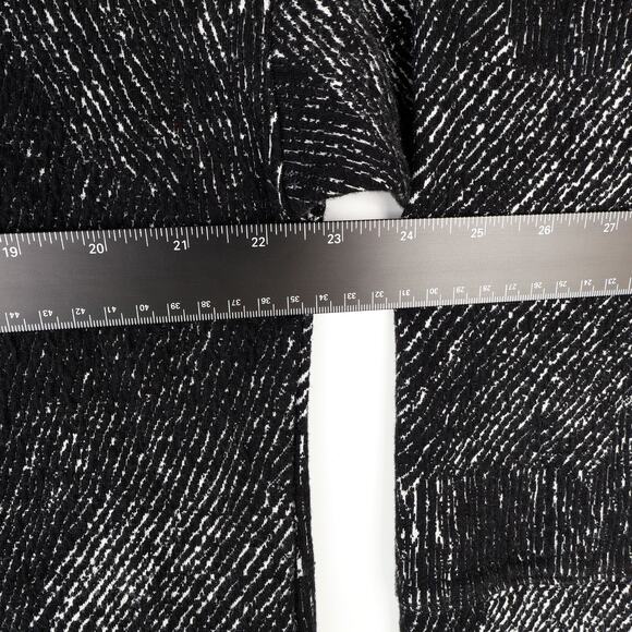 Banana Republic Womens XL Black White Crewneck Long Sleeve Pullover Casual Top - Picture 3 of 8